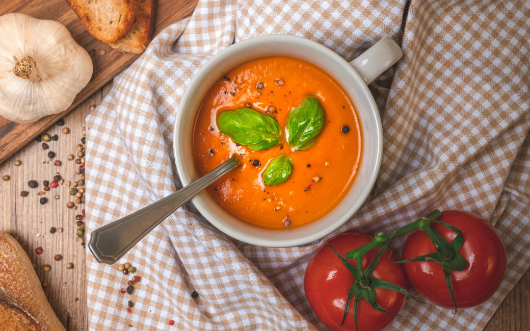 Sopa de tomates em 10 minutos