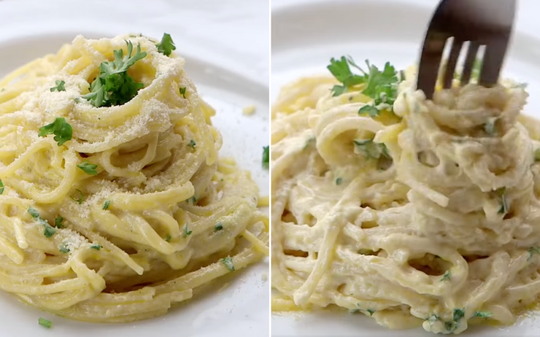 Espaguete com queijo parmesão: veja receita suculenta que fica pronta bem rápido