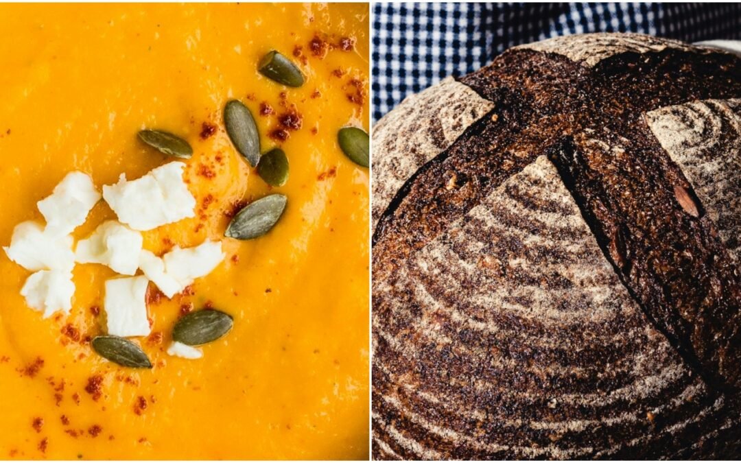 5 receitas cremosas de sopa no pão italiano para espantar o frio: queijo, cebola e mais