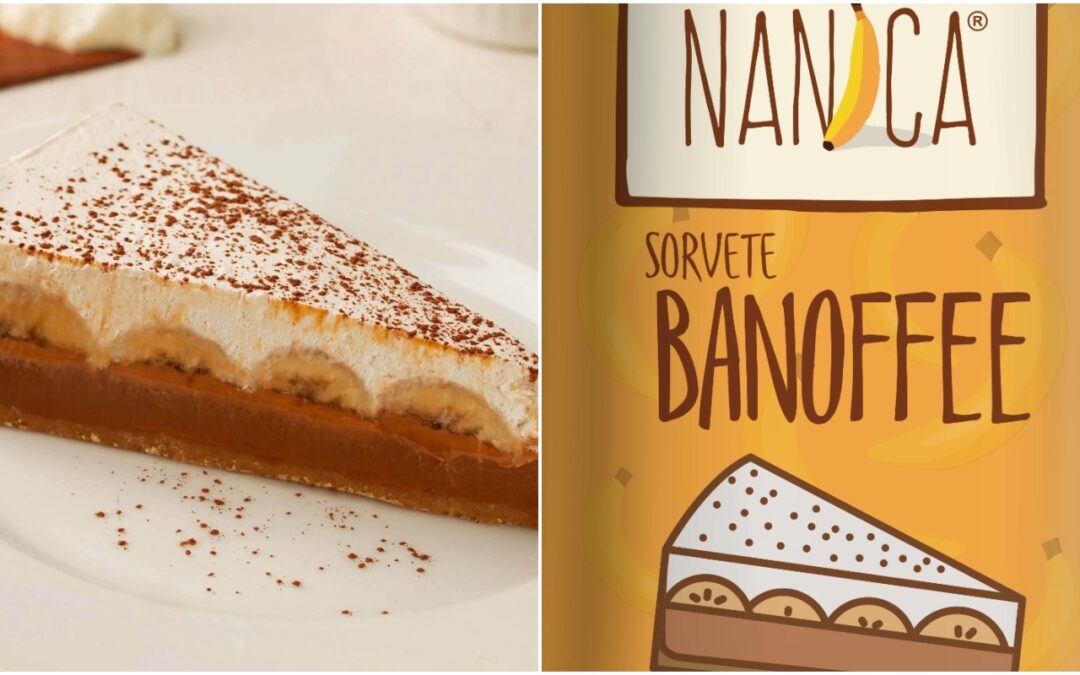 Nanica e Los Los lançam picolé de banoffee: banana por fora, doce de leite por dentro