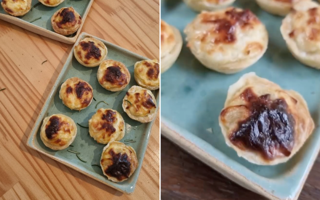 Tortinha com apenas 4 ingredientes é a opção perfeita para a entrada da ceia de Natal