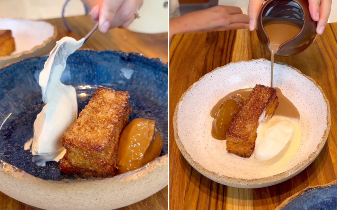 Pão de forma e doce de leite viram uma sobremesa digna de restaurante: receita