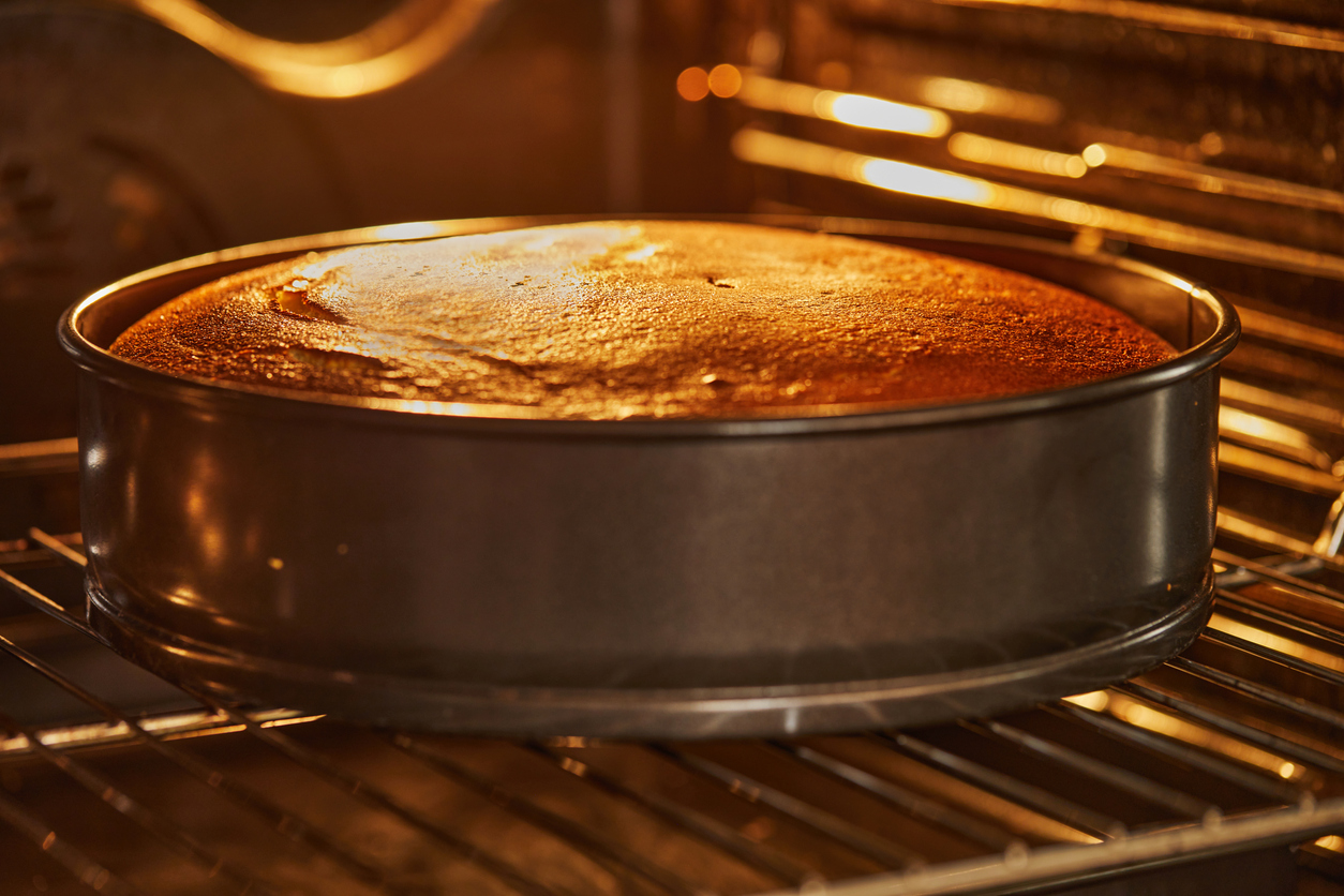 Temperatura do forno é vital para a preparação correta.