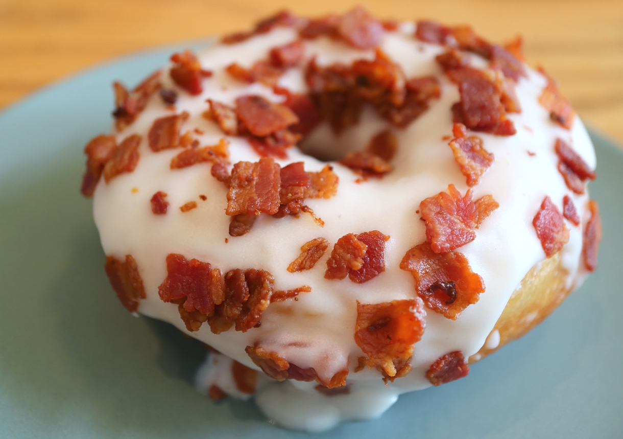 Donuts de bacon