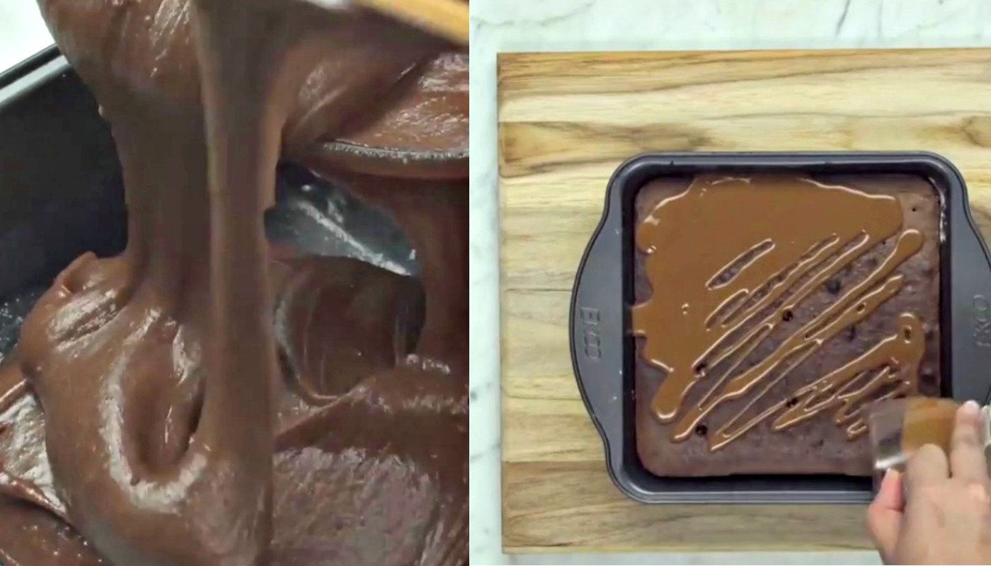 Bolo de chocolate com calda de caramelo: aprenda receita fácil e gostosa com nozes