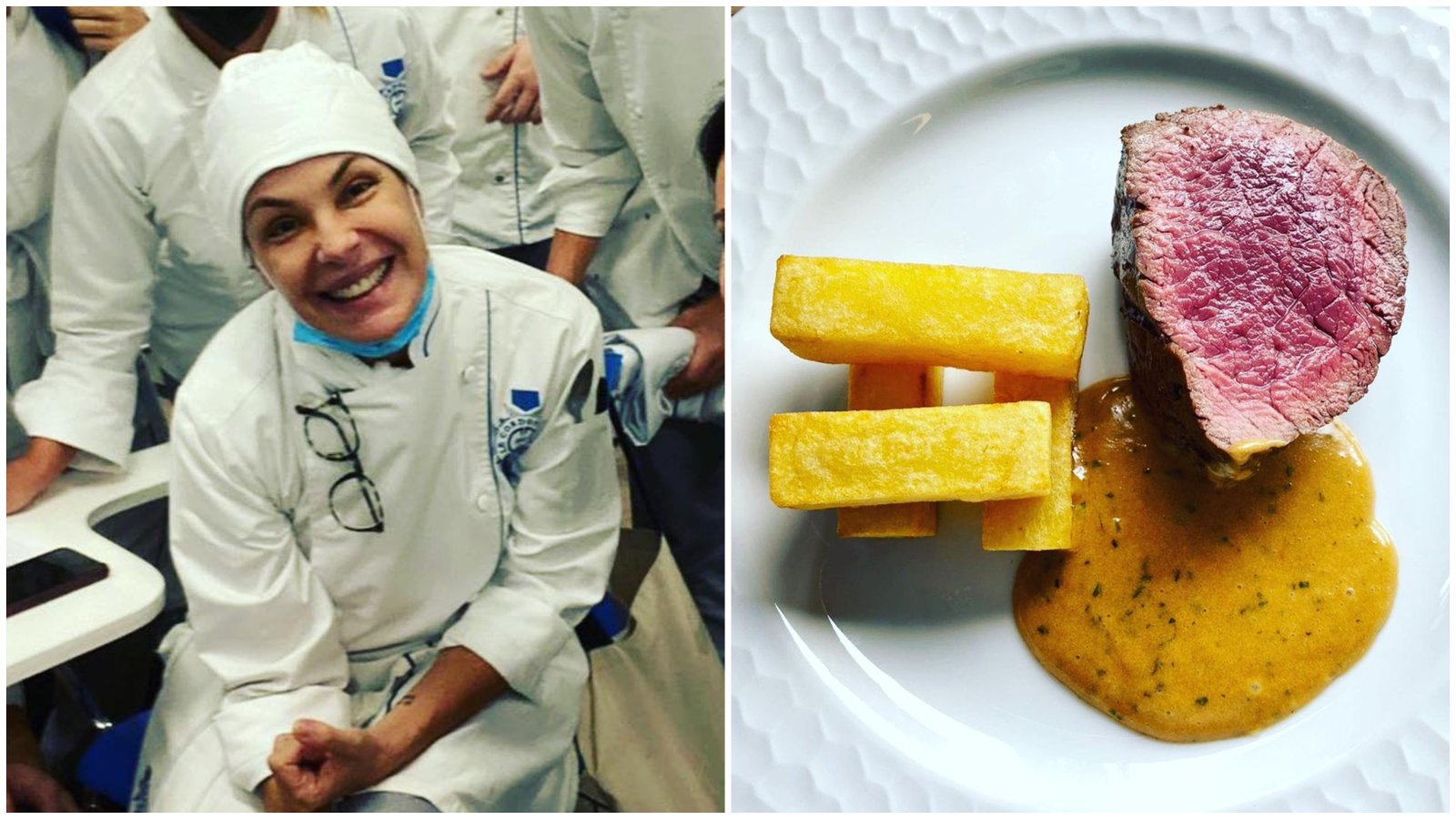 Consagrada como atriz, Carolina Ferraz está se reinventando e virando chef profissional