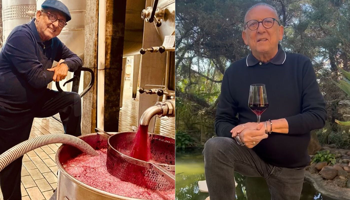 Galvão Bueno tem vinícola e produz vinhos até fora do Brasil: conheça o negócio do narrador