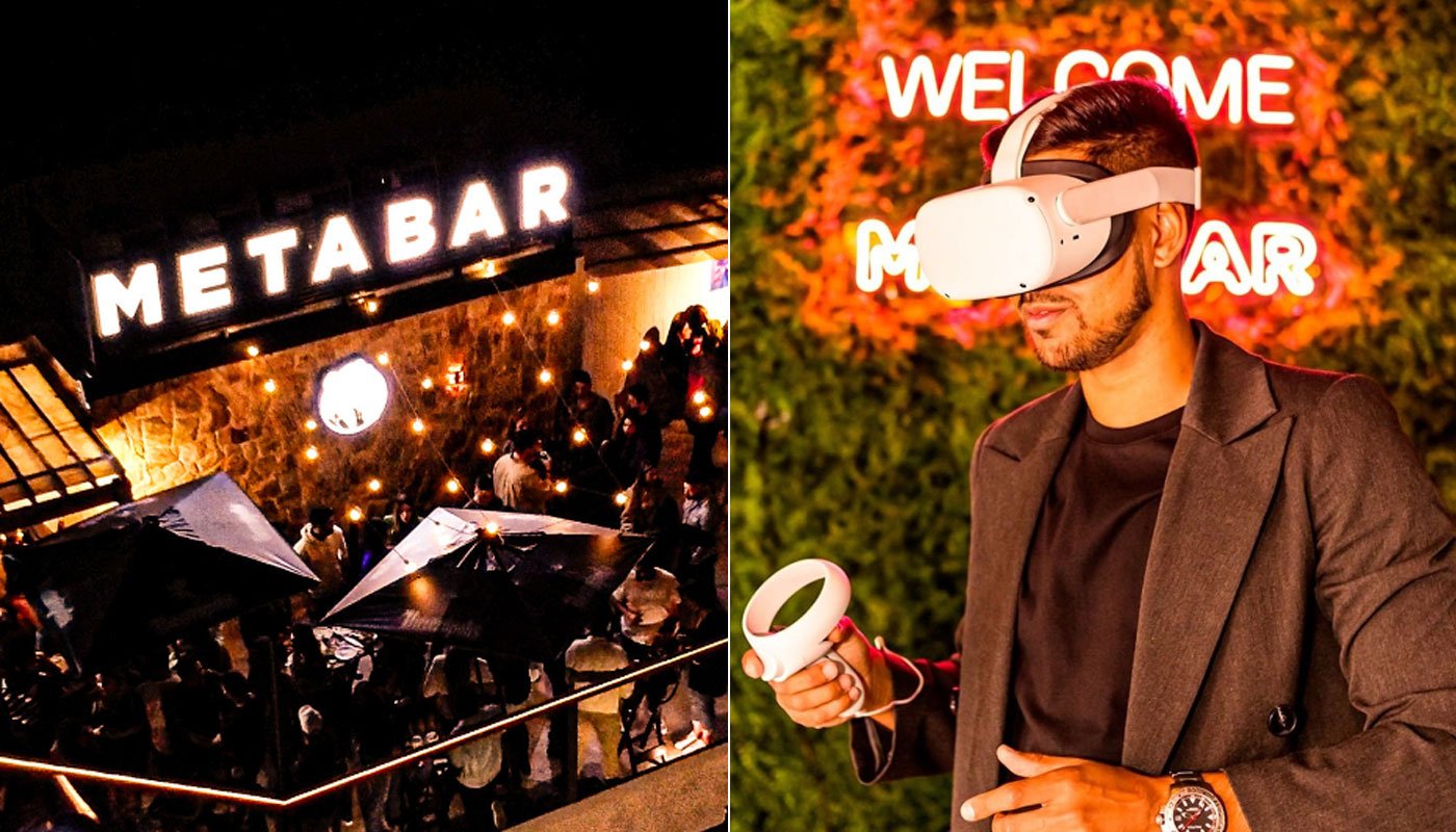 Bar em SP inspirado no metaverso brinca com realidade virtual: arte digital, criptomoedas e mais