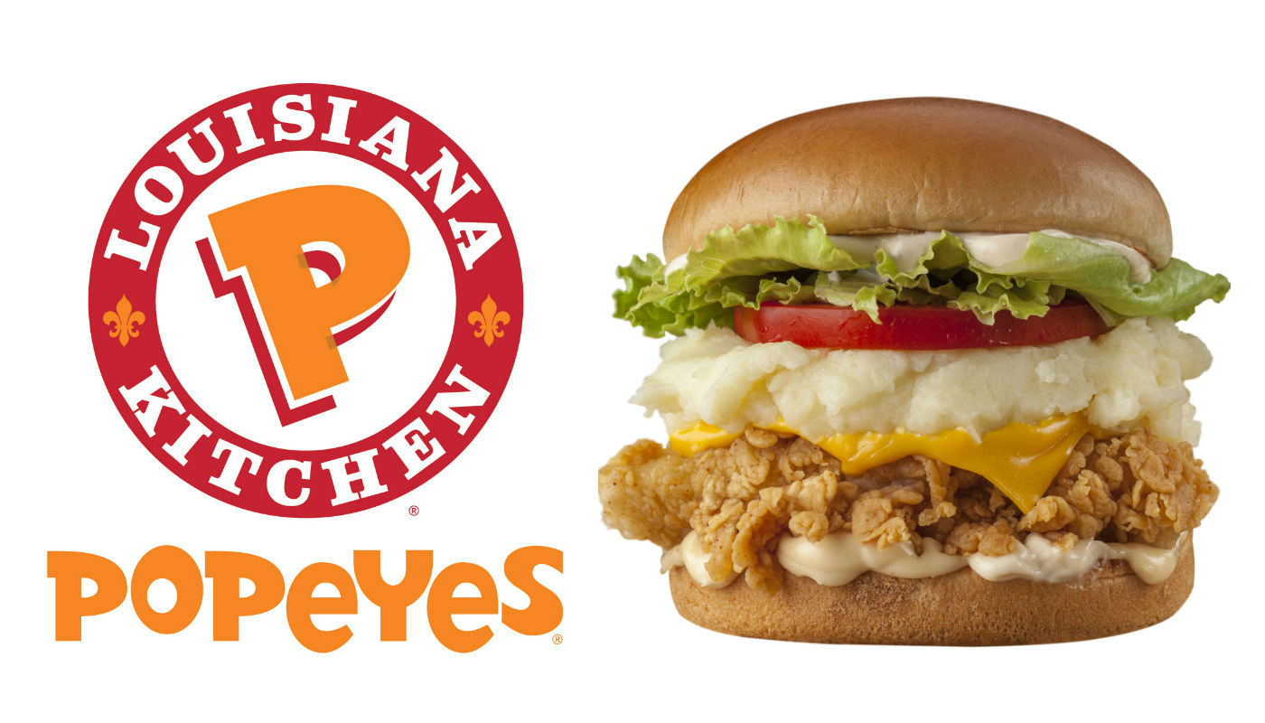 Rede Popeyes cria lanche especial com purê de batatas para o aniversário de São Paulo