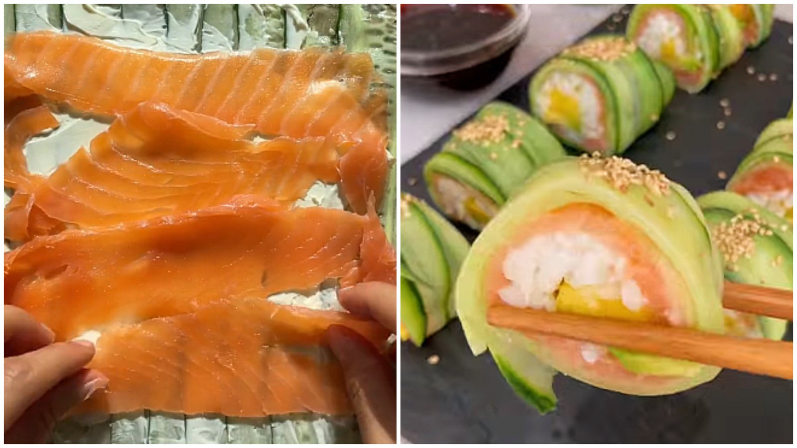 Rolinho de pepino e salmão: aprenda a fazer o tipo fácil e fresquinho de sushi que tomou a web