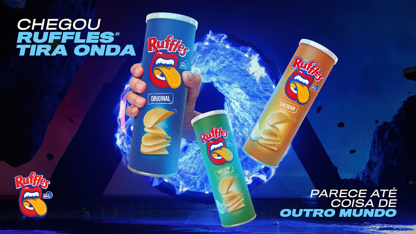 Ruffles ganha versão em tubo para três sabores: preço e onde encontrar