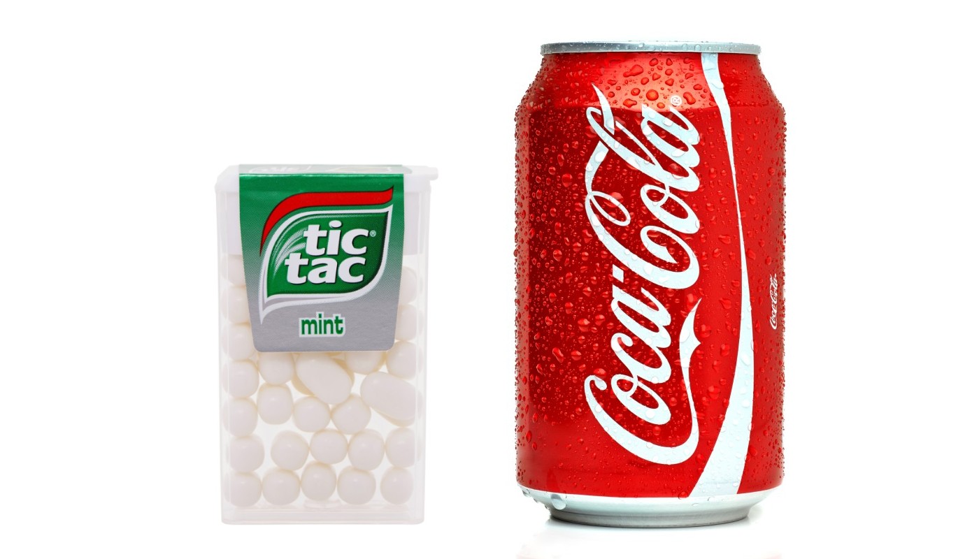 Novo Tic Tac feito com Coca-Cola chega ao Brasil por tempo limitado