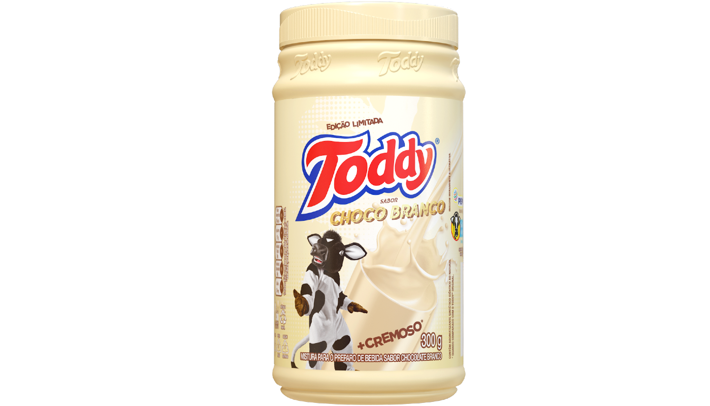 Toddy ganha versão chocolate branco por tempo limitado: kit tem copão de vaquinha!